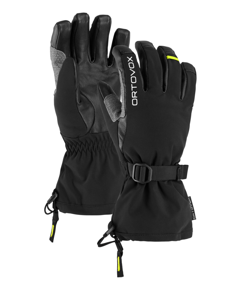 Rukavice ORTOVOX Merino Mountain Glove Men's Black Raven