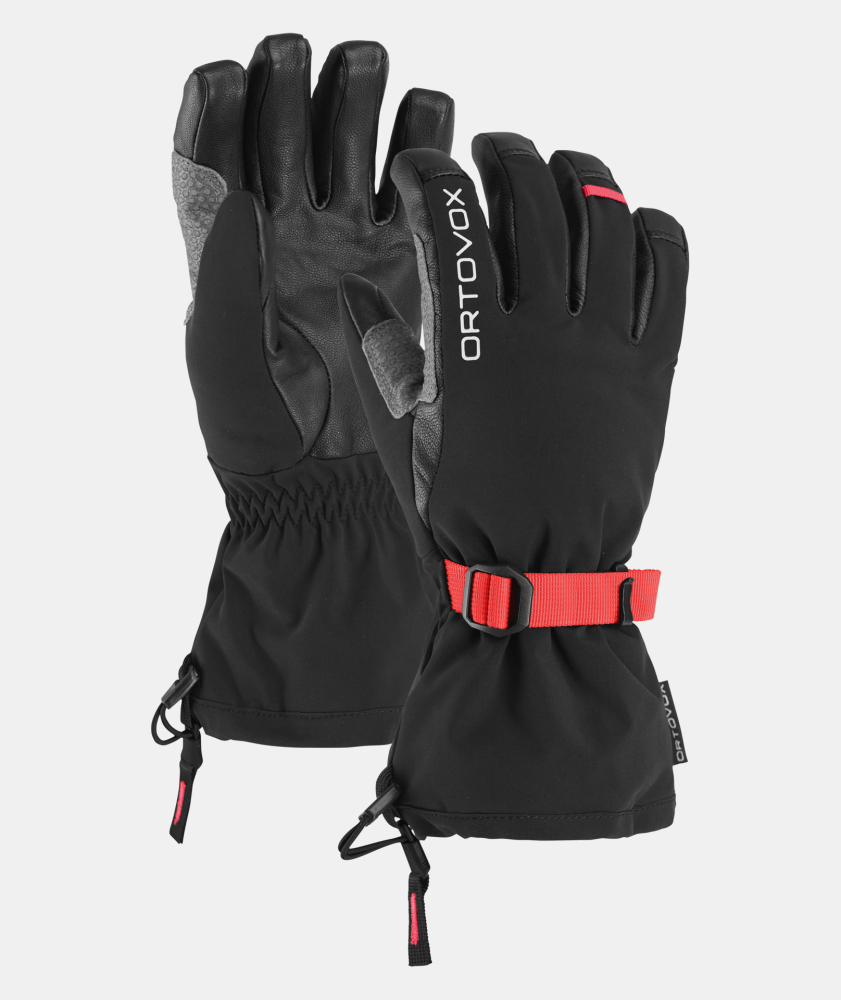 Rukavice ORTOVOX Merino Mountain Glove Women's Black Raven