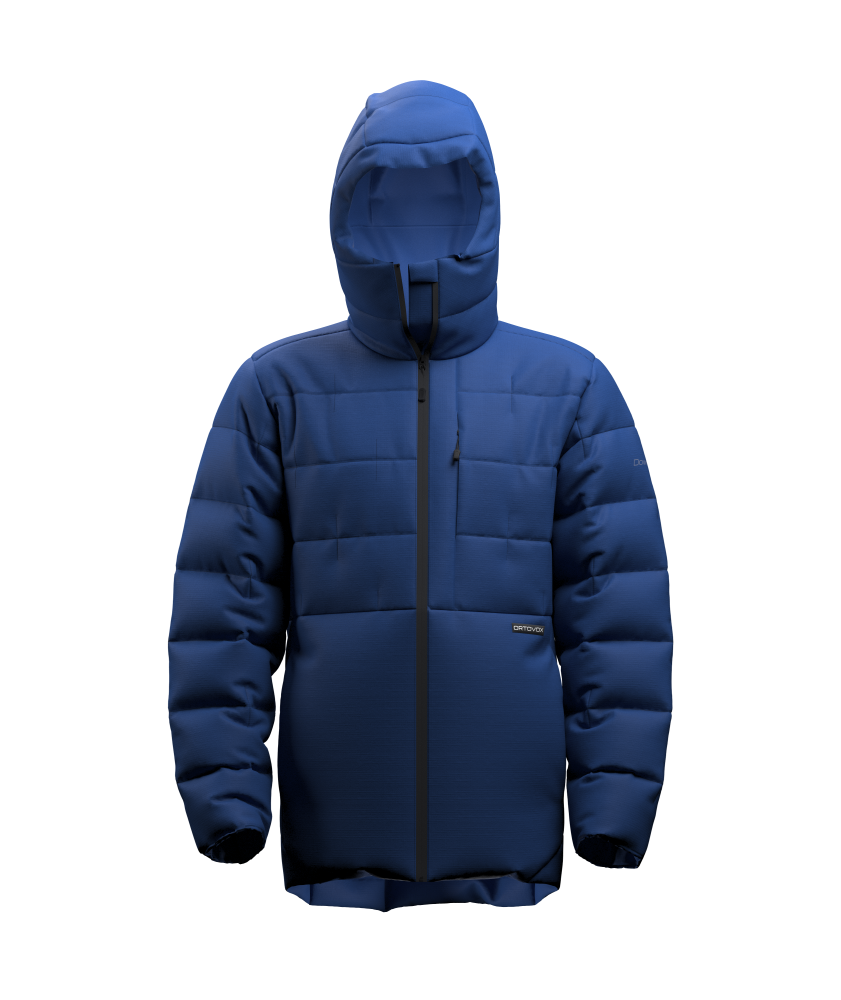 Freeridová budna ORTOVOX Downwool 270 Jacket Men's Dark Arctic Grey