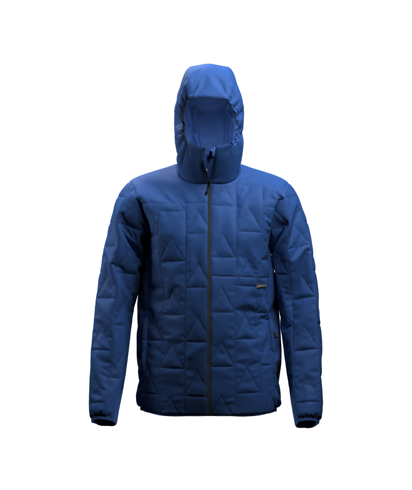 Zateplená budna ORTOVOX Ravine Metawool 90 Jacket Men's Blue Note