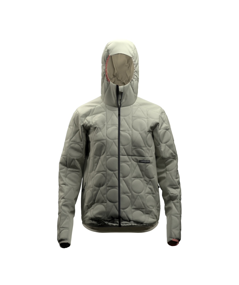 Zateplená budna ORTOVOX Ravine Metawool 90 Jacket Women's Deep Ocean