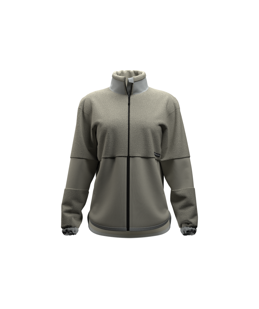 Mikina ORTOVOX Fleece Teddy Jacket Women's White Tea