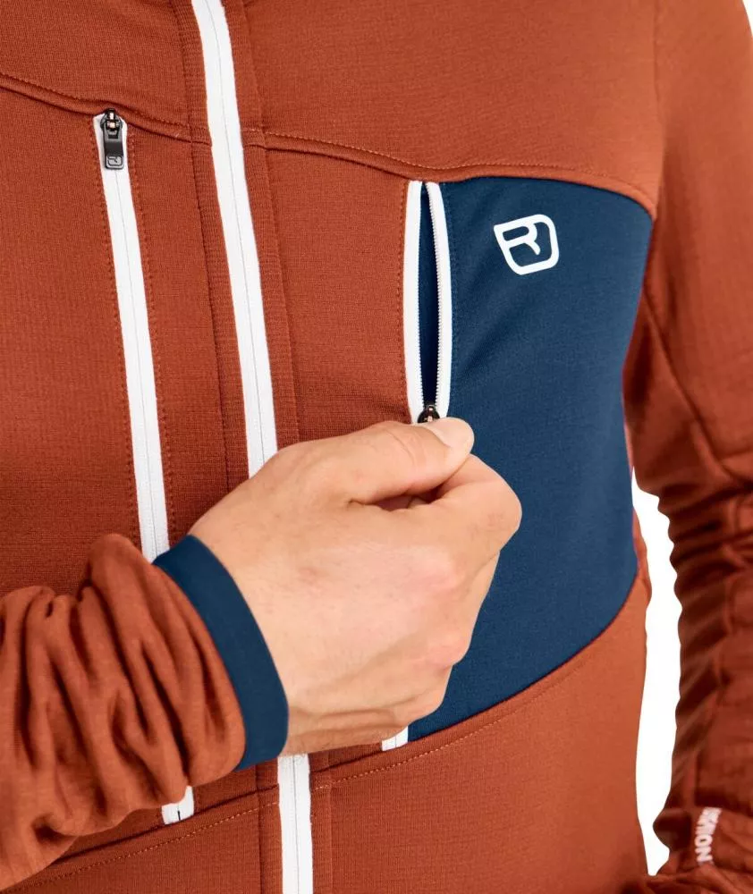 Ortovox Herren Fleece Grid Fleecejacke | Der Sport Müller Ortovox Herren Fleece Grid Fleecejacke | Der Sport Müller