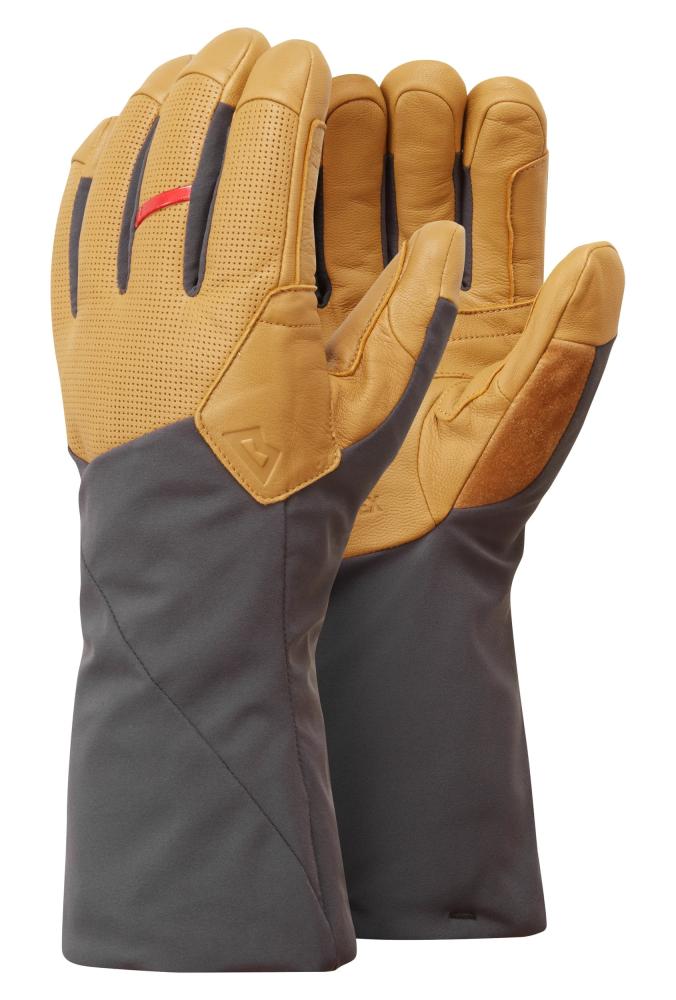 Rukavice Mountain Equipment Hyper Couloir Gauntlet Obsidian/Tan