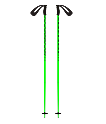 Palice BLACK CROWS Meta Poles 25/26 Orange/White
