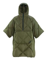 Pono THERMAREST Honcho Poncho Down Dark Olive