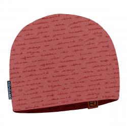 apica ORTOVOX 120 TEC PRINT BEANIE BLUSH