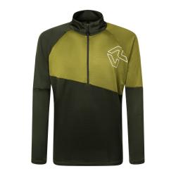 rolk ROCK EXPERIENCE URUS MAN FLEECE KOMBU GREEN/CARDAMOM SEED