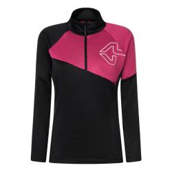 rolk ROCK EXPERIENCE URUS WOMAN FLEECE CAVIAR/CHERRIES JUBILEE