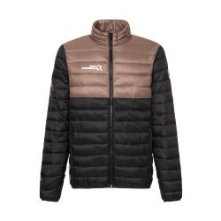 bunda ROCK EXPERIENCE FORTUNE PADDED MAN JACKET CAVIAR/DEEP TAUPE