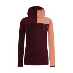 mikina ROCK EXPERIENCE KOBRA HOODIE FZ WOMAN FLEECE WINDSOR/DESERT FLOWER/WINDSOR MELANGE