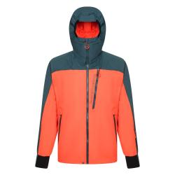bunda ROCK EXPERIENCE HELIX PADDED MAN JACKET CHERRY TOMATO/REFLECTING POND