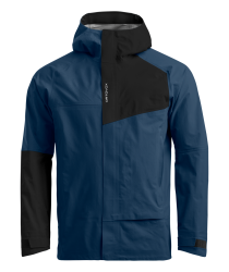 Hardshellov� bunda ORTOVOX Seceda 3L Jacket Men's Dark Arctic Grey