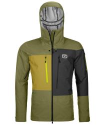 Hardshellov bunda Ortovox 3L Deep Shell Jacket Men's Wild Herbs