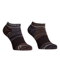 Pono�ky ORTOVOX Alpine Low Socks Men's Dark Chestnut