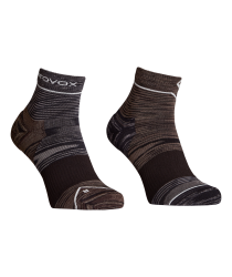 Pono�ky ORTOVOX Alpine Quarter Socks Men's Dark Chestnut