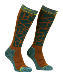 Ponoky Ortovox Ski Tour Compression Long Socks Men's Dark Pacific