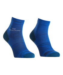 Pono�ky ORTOVOX Alpine Light Quarter Socks Men's Blue Note
