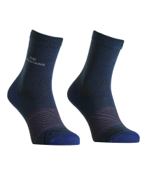 Pono�ky ORTOVOX Alpine Light Comp Mid Socks Men's Blue Nunatak
