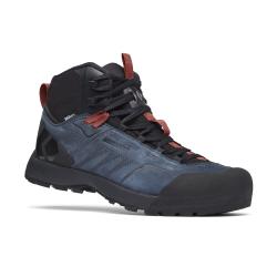 top�nky BLACK DIAMOND MISSION LEATHER MID WP APPROACH SHOES M ECLIPSE-RED ROCK