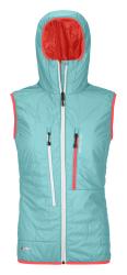 Vesta Ortovox Swisswool Piz Boe Vest Women's Ice Waterfall