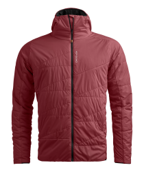 Bunda ORTOVOX Swisswool Piz Duan Jacket Men's Red Malbec