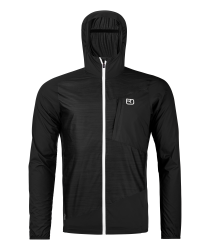 Bunda ORTOVOX Trace Windbreaker Jacket Men's Black Raven