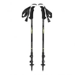 Palice LEKI Khumbu Lite Pro, black-dark anthracite-frozen yellow, 100 - 135 cm