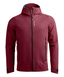 Bunda ORTOVOX Seceda Softshell Jacket Men's Red Malbec