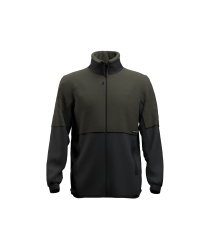 Mikina ORTOVOX Fleece Teddy Jacket Men's Dark Wild Herbs