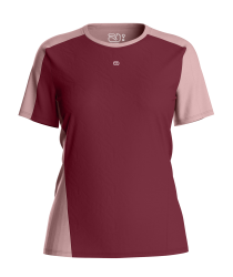 Tri�ko ORTOVOX 120 Cool Tec Fast Upward T-shirt Women's Red Malbec