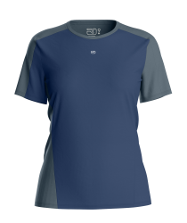Tri�ko ORTOVOX 120 Cool Tec Fast Upward T-shirt Women's Blue Nunatak