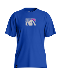 Tri�ko ORTOVOX 120 Cool Tec Mtn Sun T-shirt Men's Blue Note