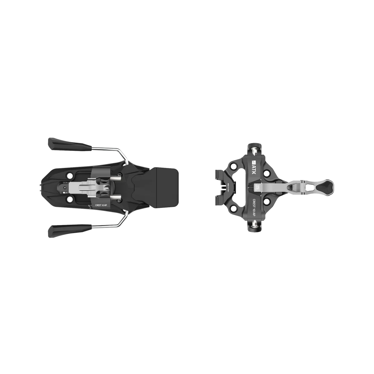 skialpinistick viazanie ATK CREST 10 Black