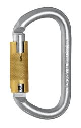 SINGING ROCK OVL KARABINA OCEL / TRIPLE LOCK