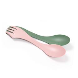LIGHT MY FIRE Spork original 2-pack sandygreen/dustypink