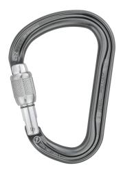 Petzl William Screw-Lock Strieborn�