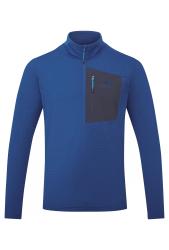 Fleece Mountain Equipment Lumiko Zip T-shirt Men's Admiral/Cosmos