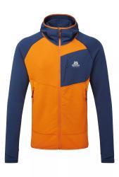 Fleece Mountain Equipment Eclipse Hooded Jacket Men's Rust/Medieval