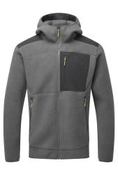 Fleece Mountain Equipment Highpile Hooded Jacket Men's Anvil Grey/Black