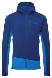 Fleece Mountain Equipment Durian Hooded Jacket Men's Admiral/Atlantic