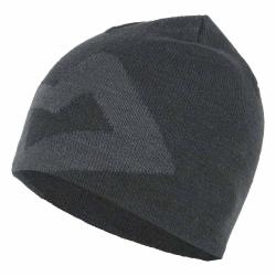 Branded Knitted Beanie Men's Raven/Shadow Onesize