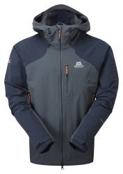 Softshellov� bunda Mountain Equipment Frontier Hooded Jacket Men's Ombre Blue/Cosmos