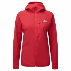 MOUNTAIN EQUIPMENT Switch Pro Hooded Jacket Women's Capsicum Red