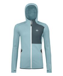 Mikina ORTOVOX Fleece Hoody Women's Glacier Grey