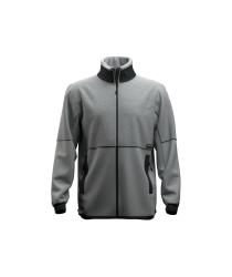 Mikina ORTOVOX Fleece Teddy Jacket Men's Grey Ice