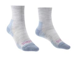 Ponoky BRIDGEDALE Hike LW MP 3/4 Crew Women's grey/smoky blue