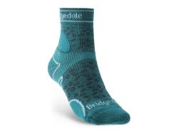Ponoky BRIDGEDALE Trail Run LW T2 MS 3/4 Crew Women's  teal/259