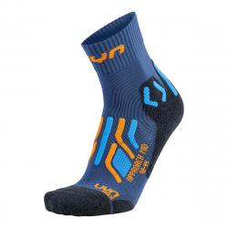 ponoky UYN TREKKING APPROACH MID SOCKS MAN A614 BLUE/ORANGE/GREY MELANGE