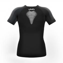 triko UYN MARATHON RUNNING LADY SHIRT SHORT SLEEVES B754 BLACKBOARD/CHARCOL/WHITE